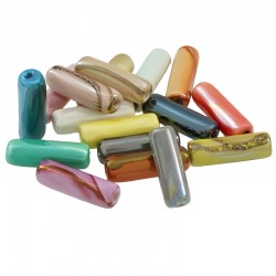 Ceramic Tube w/ Enamel 5x15mm (Ø1.8mm)