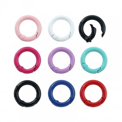 Zamak Lobster Clasp Round 20mm/3.8mm