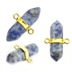 Pendentif Agate avec 2 trous 30x9mm