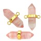 Pendentif Agate avec 2 trous 30x9mm