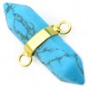 Doré/Turquoise