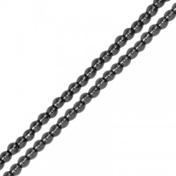 Hematite Bead Ball 2mm (Ø0.6mm) (190pcs) (40cm)
