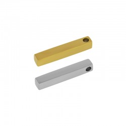 78081148 Stainless Steel 304 Pendant Bar Square 5x30mm (Ø3mm)