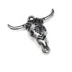 Pendente in Metallo Zama Teschio di Toro 32x26mm