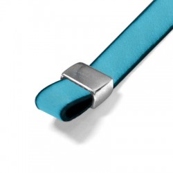 Passante Terminale Chiusura in Metallo Zama 12x9x7mm (Ø 10x4.5mm)