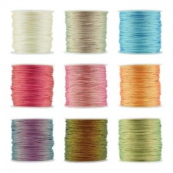 Metal Thread Cord Iridescent 1mm (~50mtrs)