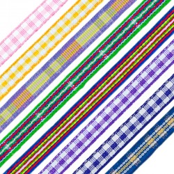 Lacet Synthétique Carrés 5mm