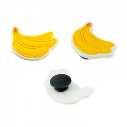 Shoe & Bag Charm Banana 17x30mm
