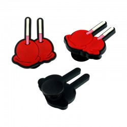 Breloque pour Chaussures et sacs Lollipop 25.6 x 29.5 mm