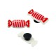 Colgante Para Zapatos y Bolsos Caramelo 12,3 x 32 mm