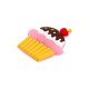 Shoe & Bag Charm Cupcake 25x34mm