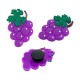 Ciondolo per Scarpe e Borse Uva 25X33 mm