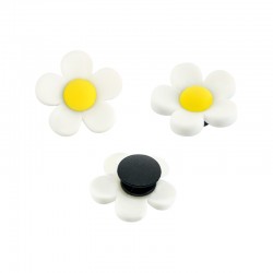 Shoe & Bag Charm Flower 24mm