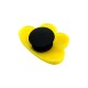 Shoe & Bag Charm Yellow Face 27x18mm