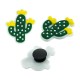 Shoe & Bag Charm Cactus 27x32mm