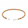 Red/ Light Blue/ Multi/ Rhodium