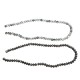Crystal Washer Bead Faceted 8x5mm (72pcs/str)