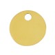 Stainless Steel Charm Round 7mm/1.3mm Ø1.2mm