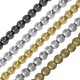 Hematite Bead 4mm (Ø1mm) (98pcs) (40cm)