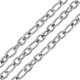 Chaîne maille (6x8mm & 7x11mm)/1.6mm en Acier Inoxydable 304