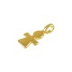 Breloque Fille en Métal/Zamac, 7.5x15mm