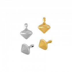 Zamak Charm Spinning Top 11x14mm (Ø1.5mm)