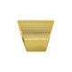 Brass Irregular Tube 45x40mm/19mm (Ø39x18mm)