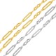 Ανοξείδωτο Ατσάλι 304 Paperclip Αλυσίδα 14x4mm