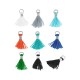 Cotton Tassel with Ring ~10-12mm
