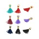 Cotton Tassel with Ring ~10-12mm