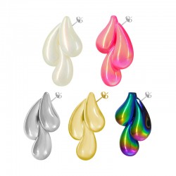 Acrylic Earring Drops 15x27mm