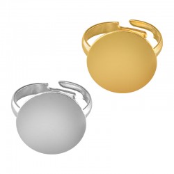 Brass Ring Disc 3x0.5mm