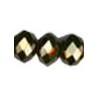 Topaz Gun metal half plated