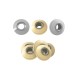 Perles Rondelles 4mm/1.8mm (Ø1.3mm) en Acier Inoxydable 303