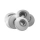 Perles Rondelles 4mm/1.8mm (Ø1.3mm) en Acier Inoxydable 303