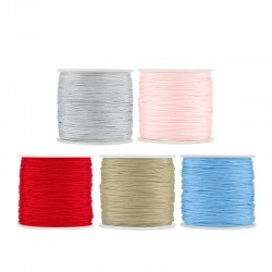 Satin Cord 1mm (~70meters/spool)