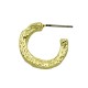 Boucle d'oreilles en Métal/Laiton 20mm