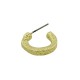 Brass Earring Hoop 20mm