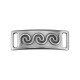 Connettore in Zama Rettangolare 40X14 mm Ø10X3 mm