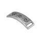 Zamak Connector Rectangular 40x14mm Ø10x3mm