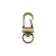 Moschettone Girevole in Zama 12X33 mm