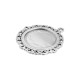 Zamak Pendant Setting Round 30mm int. 20mm