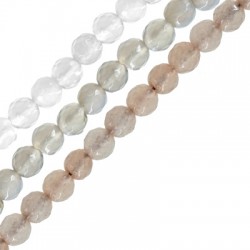 Agate Bead Faceted 6mm (~58pcs)