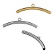 Pendentif tube en Acier Inoxydable 304 30 mm