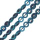 Αιματίτης Στρογγυλό Περαστό 8mm Ø0.8mm (48τμχ) (40cm)