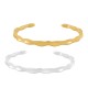 Bracelet en Zamak avec Petites Vagues 67 x 50 mm