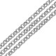 Chaîne maille Jaseron 3mm en Acier Inoxydable 304