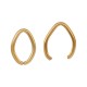 Acciaio Inossidabile 304 Pinch Bail 7X11X2Mm/1Mm