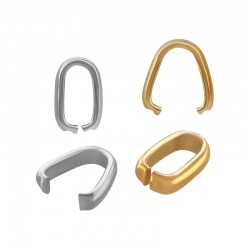 Bail Pincé en Acier Inoxydable 304 5 x 7 x 2 Mm/0.86 mm