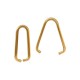 Bail Pincé en Acier Inoxydable 304 6 x 12 x 2 mm/1 mm